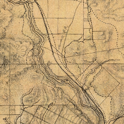 1883 CA Map Angwin Angels City Aptos Hills Larkin Valley CALIFORNIA History HUGE 