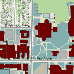 Uw Milwaukee Campus Map Cartography Gis Center